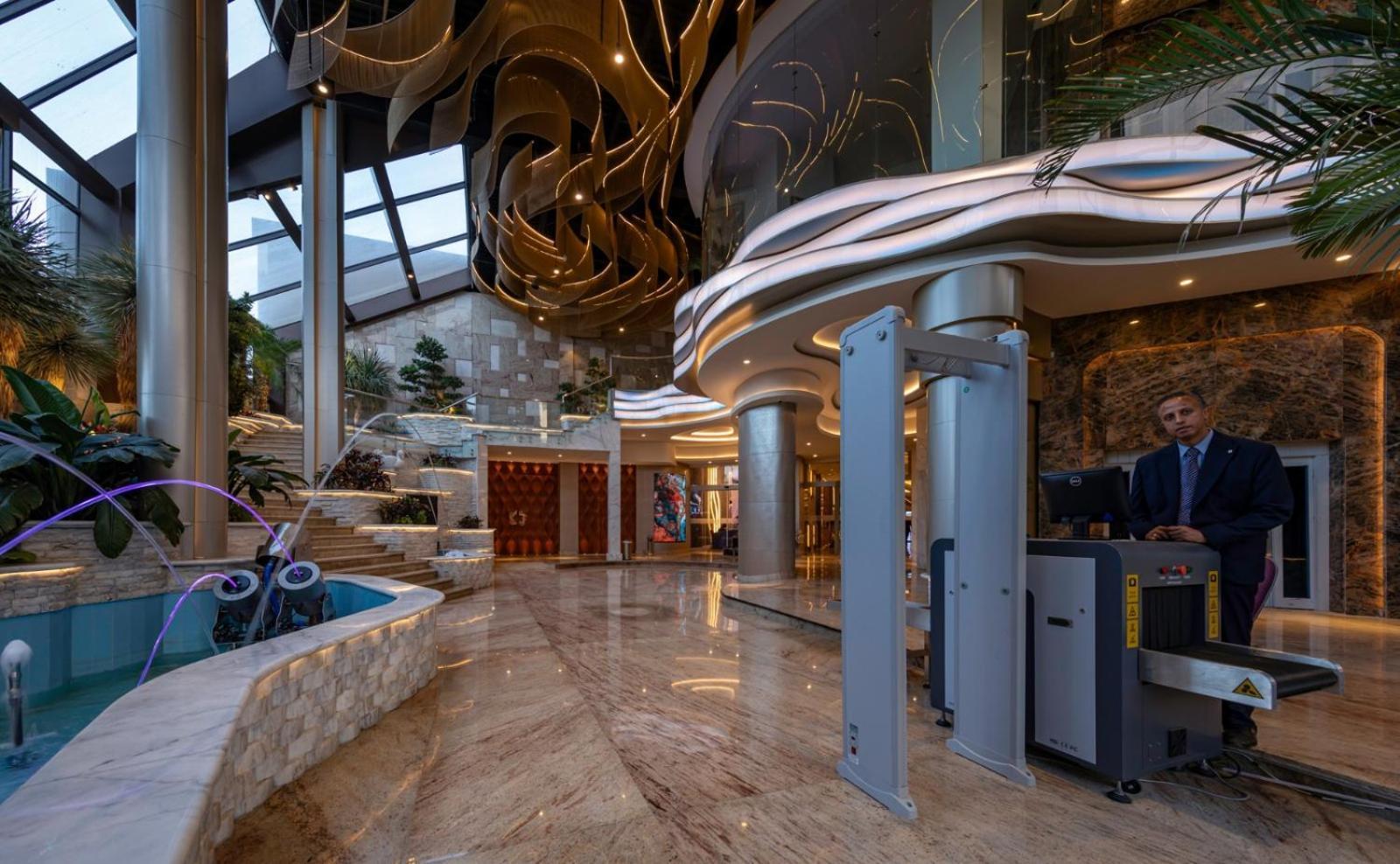 Mirage Hotel & Conference Center Alexandrie Extérieur photo Lobby