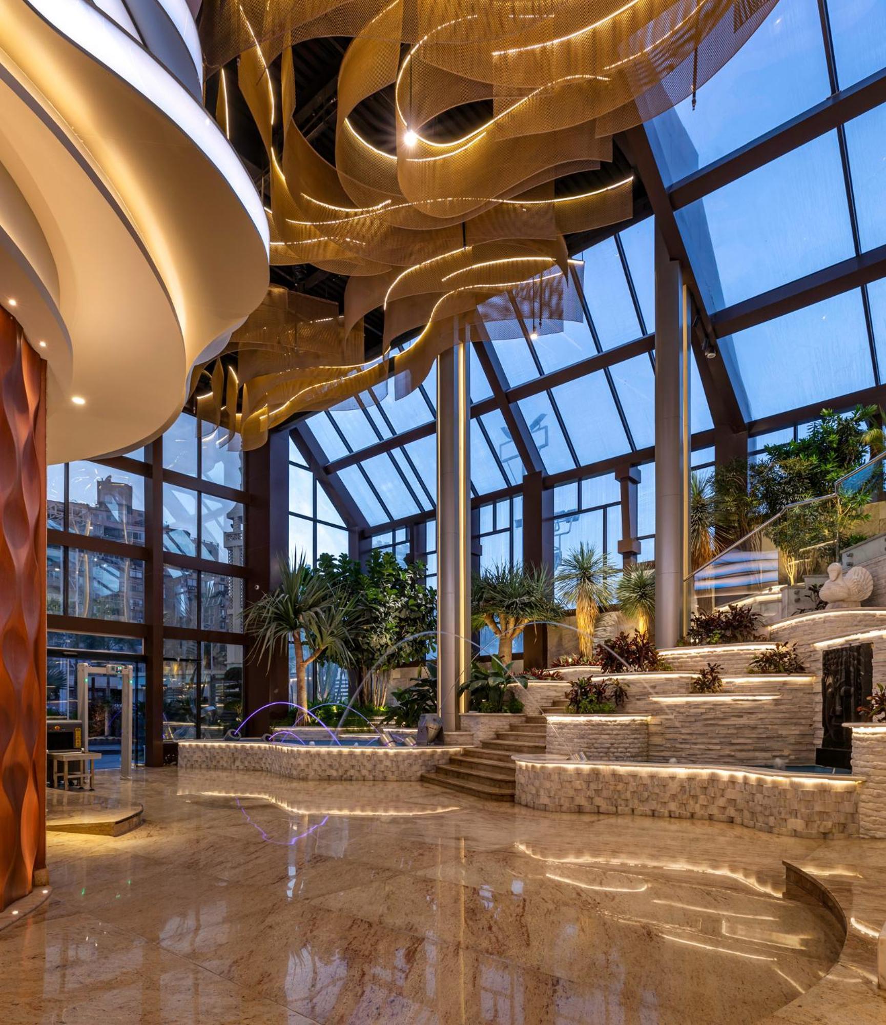 Mirage Hotel & Conference Center Alexandrie Extérieur photo The interior of the hotel