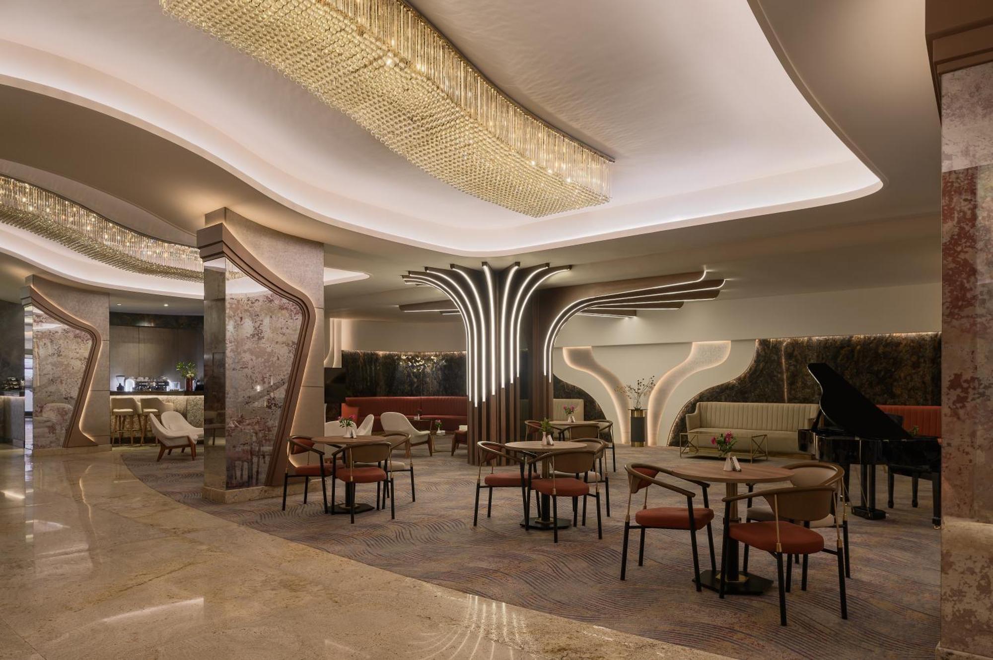 Mirage Hotel & Conference Center Alexandrie Extérieur photo The interior of the lounge