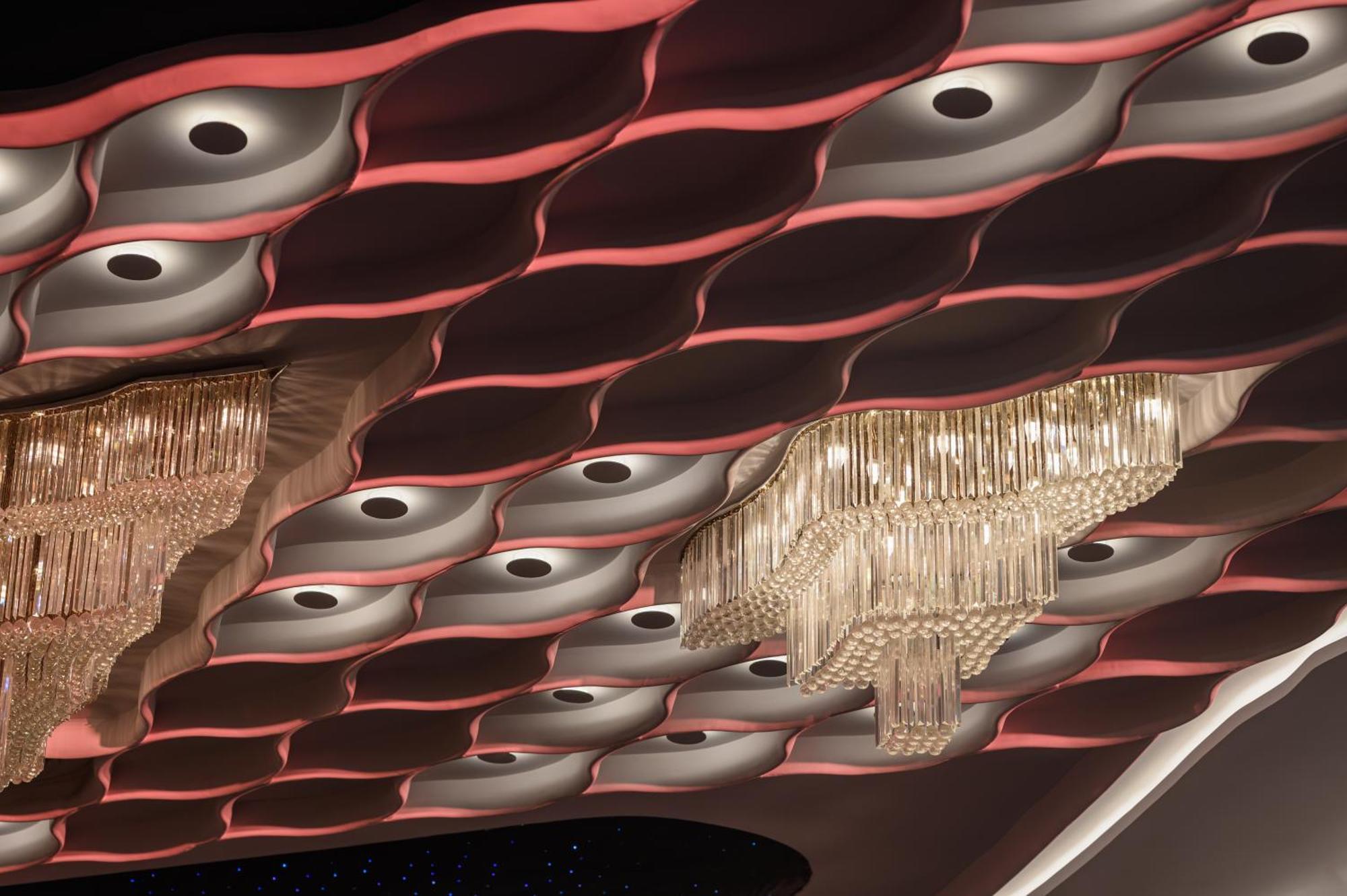 Mirage Hotel & Conference Center Alexandrie Extérieur photo The ceiling of the main hall